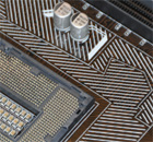 Computer-Mainboard, das zentrale Element für die elektronische Datenverarbeitung Computer-Mainboard, das zentrale Element für die elektronische Datenverarbeitung